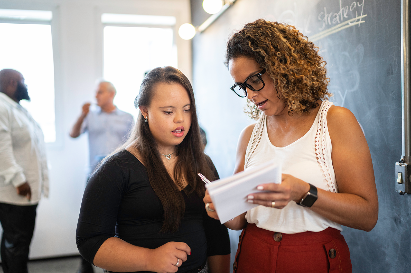 Employee resource groups break out and discuss DEI opportunities