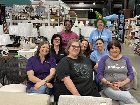 Pathward team volunteers in Baton Rouge, Louisiana