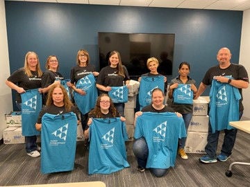 Pathward team volunteers in Sioux Falls, South Dakota